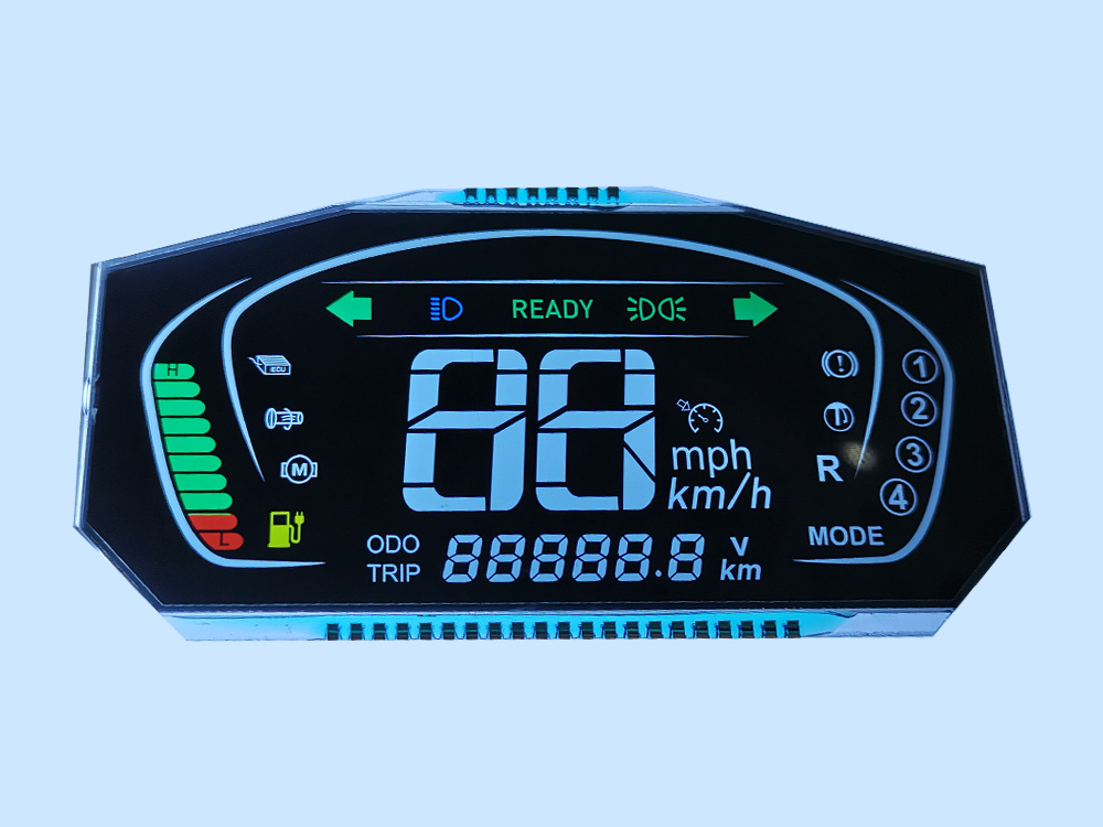 黑白段碼假彩屏的視覺革命！